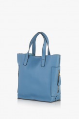Дамска чанта в син цвят Нанси