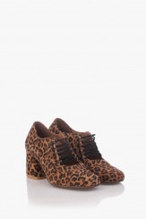 Дамски обувки с леопардов принт Рената 