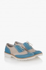 Дамски обувки в синьо Летисиа 