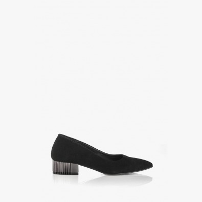 Черни елегантни дамски обувки Бевърли