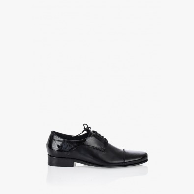 Черни мъжки обувки Къпър