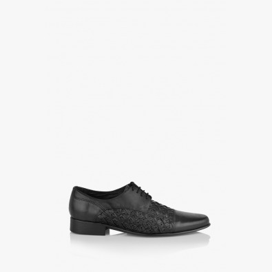Черни мъжки обувки Грант