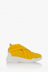 Дамски спортни обувки в жълто Черил