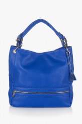 Синя дамска чанта Ким