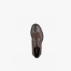 Мъжки обувки кожа с текстил Дориан в кафяво