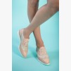 Дамски бежови обувки Летисиа