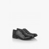 Мъжки официални обувки в черно Фабианно